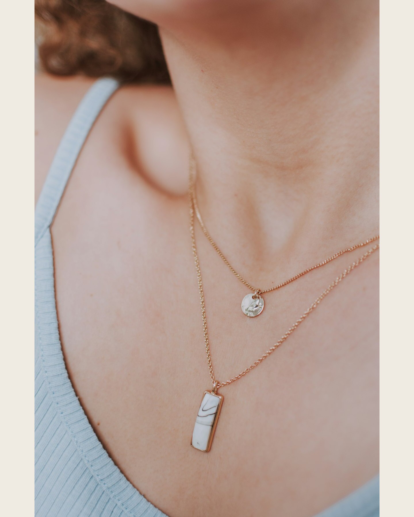 Conjunto Colar + Brinco Dourado